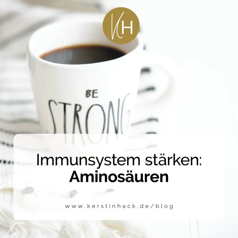 Strengthen the immune system: Amino acids
