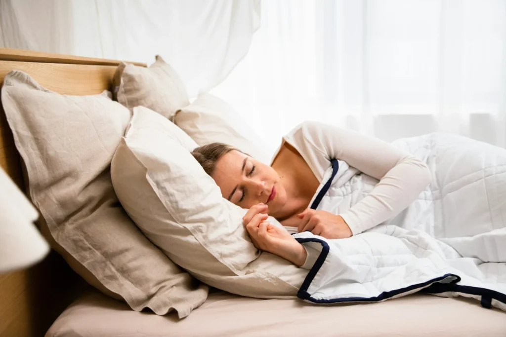 Sleeping woman