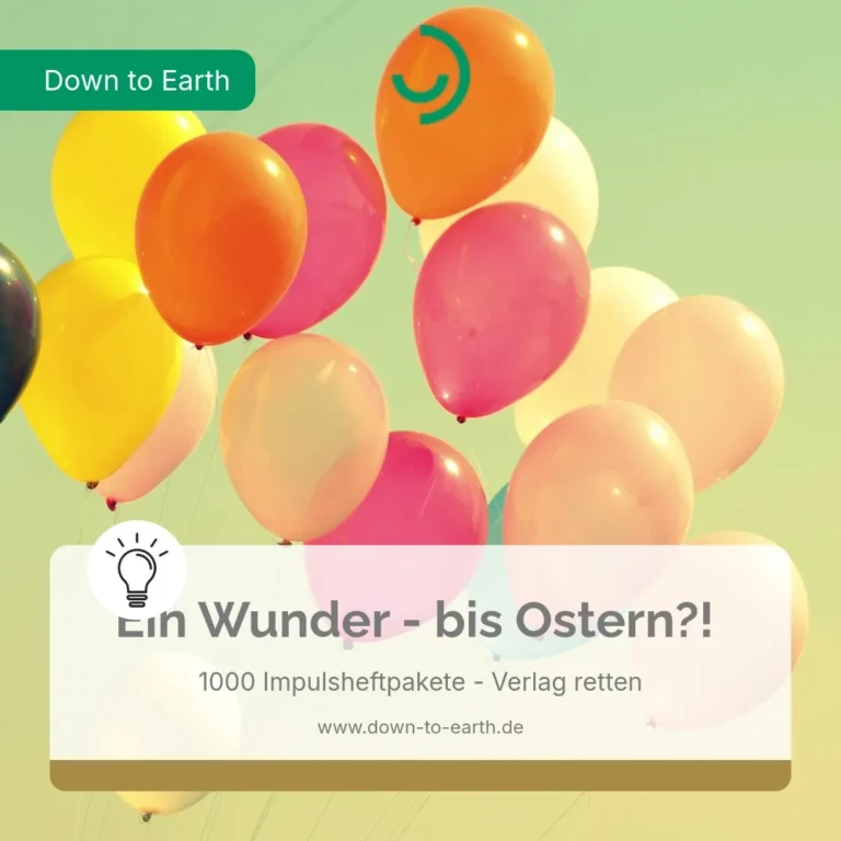 Luftballons und Inspiration